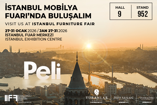 Peli, İstanbul Mobilya Fuarı 2026’da Yerini Alıyor